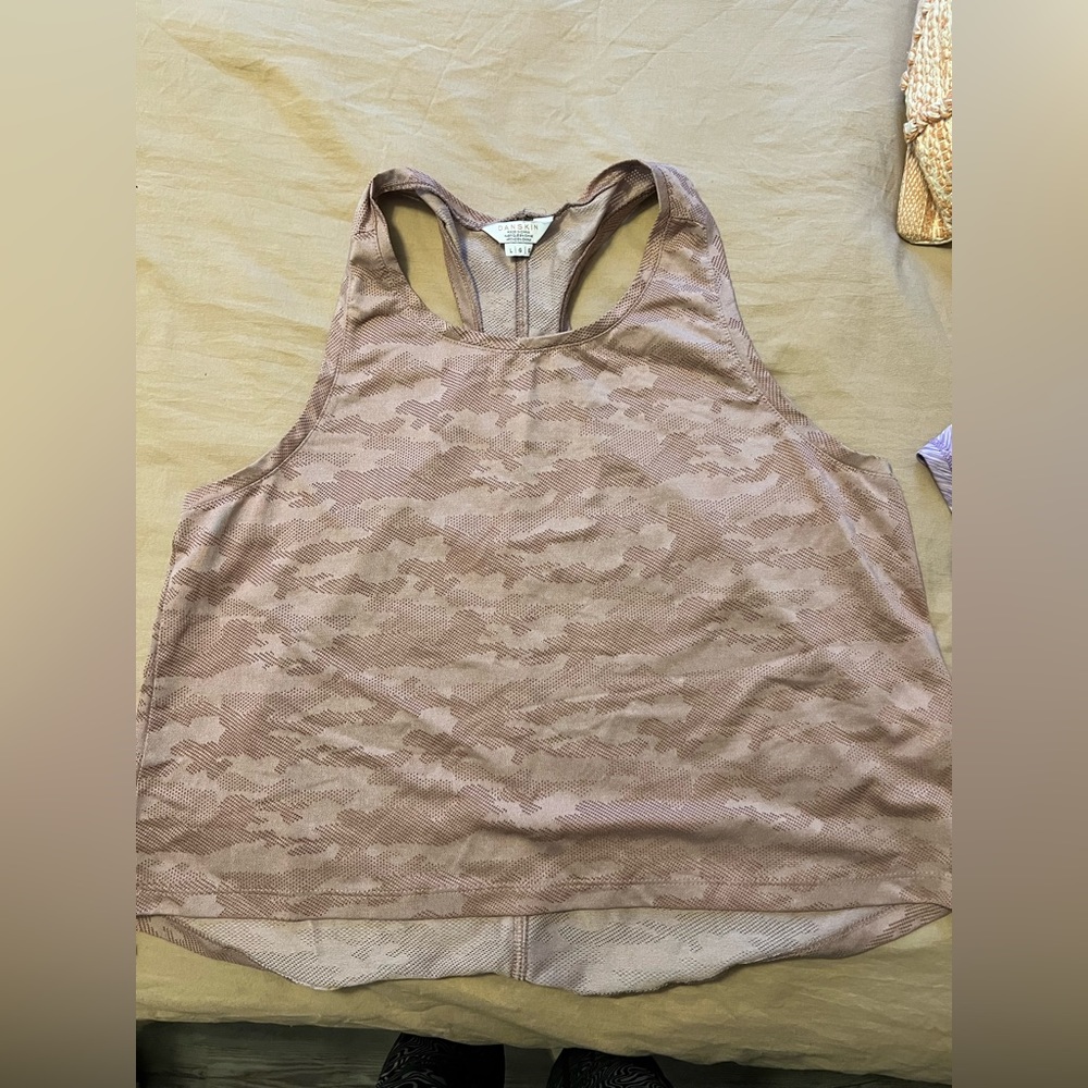 danskin pink camo tank